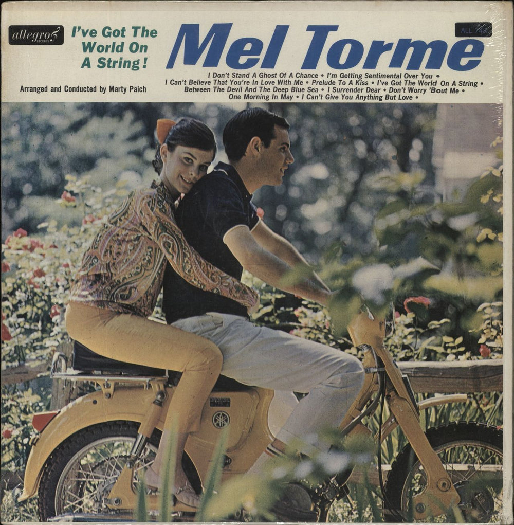Mel Tormé I've Got The World On A String! - Shrink UK vinyl LP album (LP record) ALL748