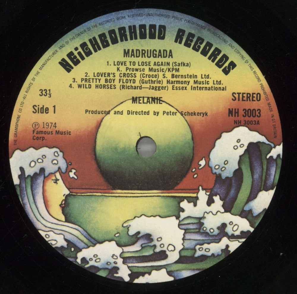 Melanie Madrugada UK vinyl LP album (LP record) MLALPMA299481