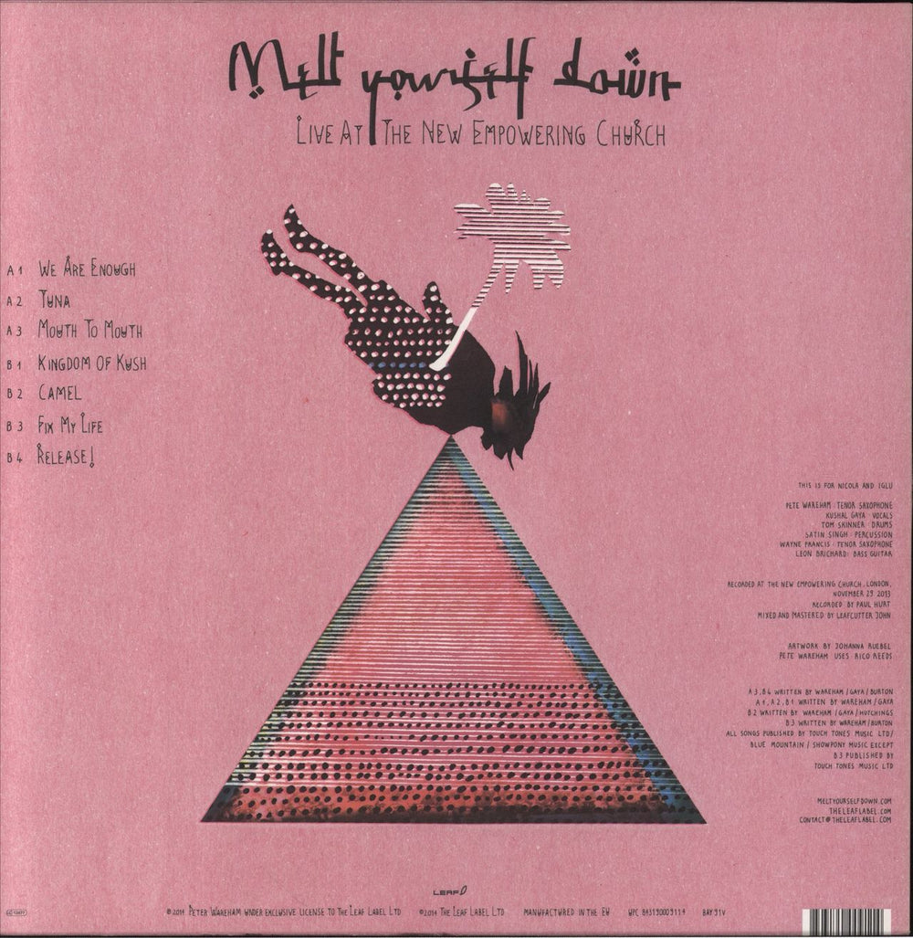 Melt Yourself Down Live At The New Empowering Church - RSD UK vinyl LP album (LP record) 843190009114