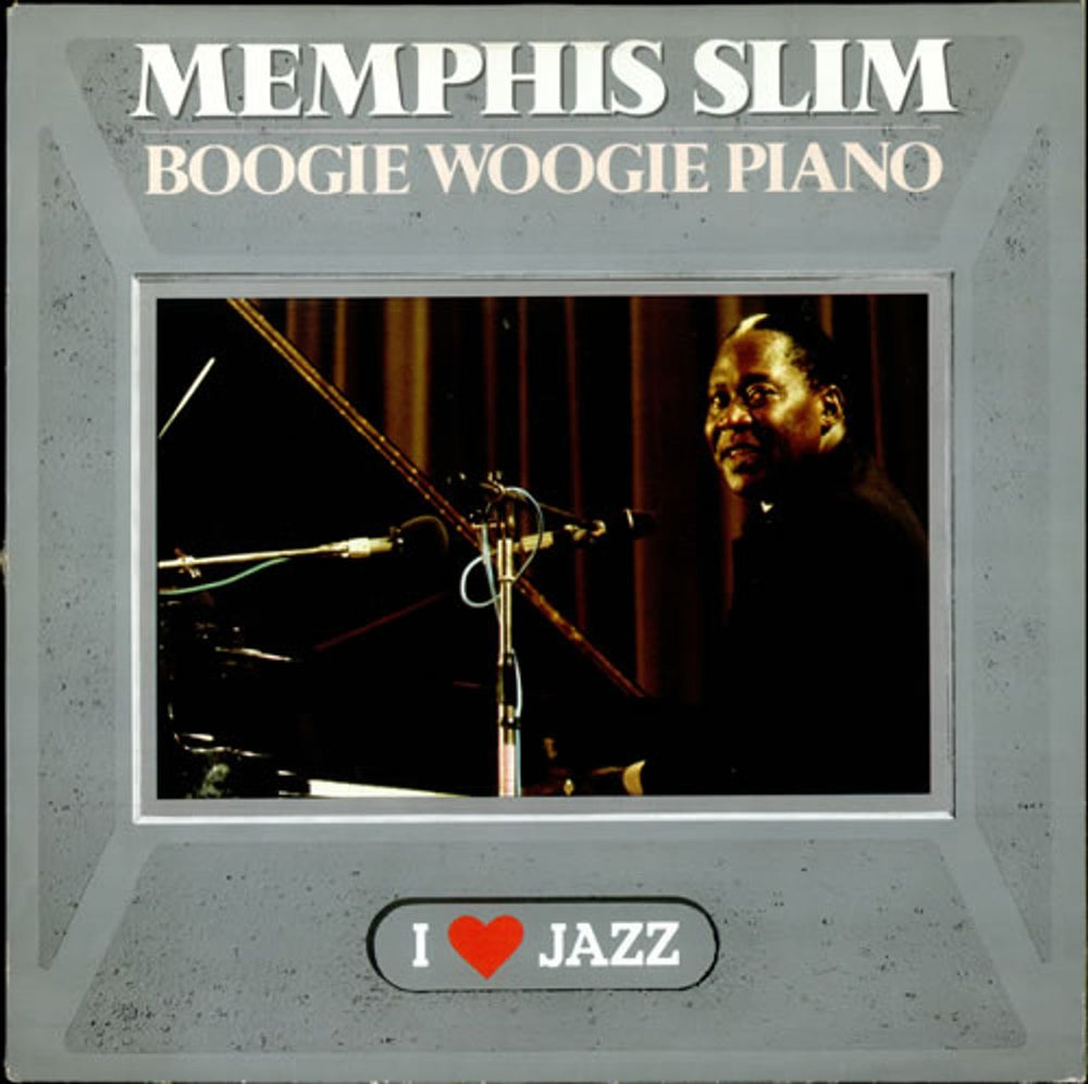 Memphis Slim Boogie Woogie Piano - I Love Jazz Dutch vinyl LP album (LP record) CBS21106