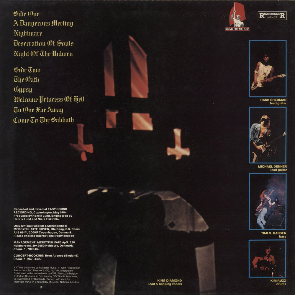 Mercyful Fate Don't Break The Oath UK vinyl LP album (LP record)