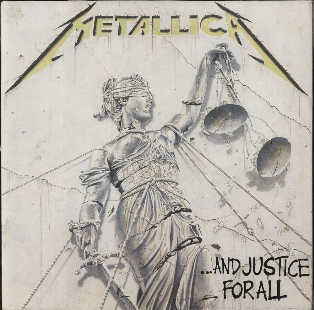 Metallica ...And Justice For All + Inners - EX Dutch 2-LP vinyl record set (Double LP Album) 836062-1