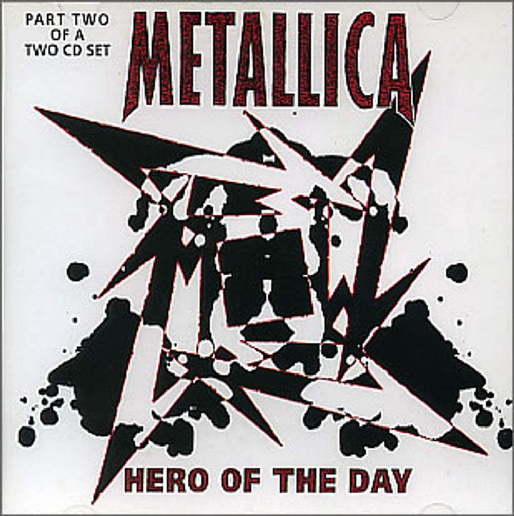 Metallica Hero Of The Day - Part 2 UK CD single (CD5 / 5") METCX13