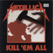 Metallica Kill 'Em All - Spaceship UK vinyl LP album (LP record) 838142-1