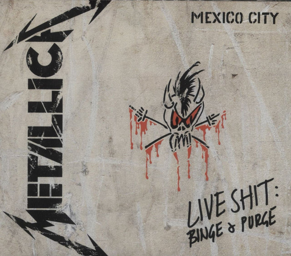 Metallica Live Shit: Binge & Purge UK 3-CD album set (Triple CD) 518726-2