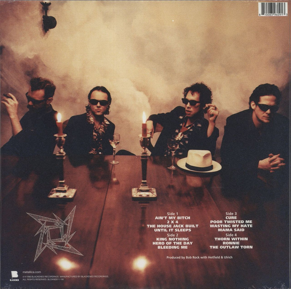 Metallica Load - Poor Twisted Orange Vinyl - Sealed US 2-LP vinyl record set (Double LP Album) 810083960913