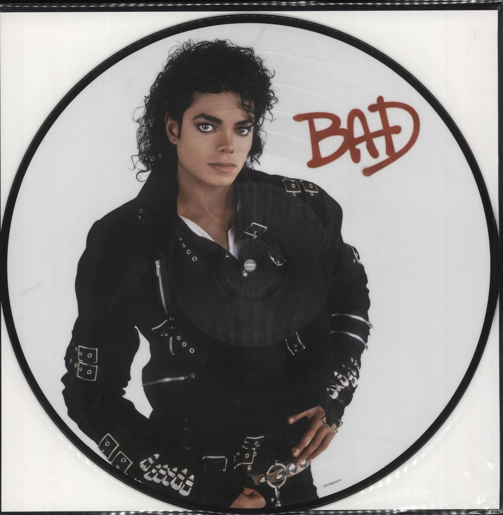 Michael Jackson Bad - Picture Disc Edition UK picture disc LP (vinyl picture disc album) 190758664316