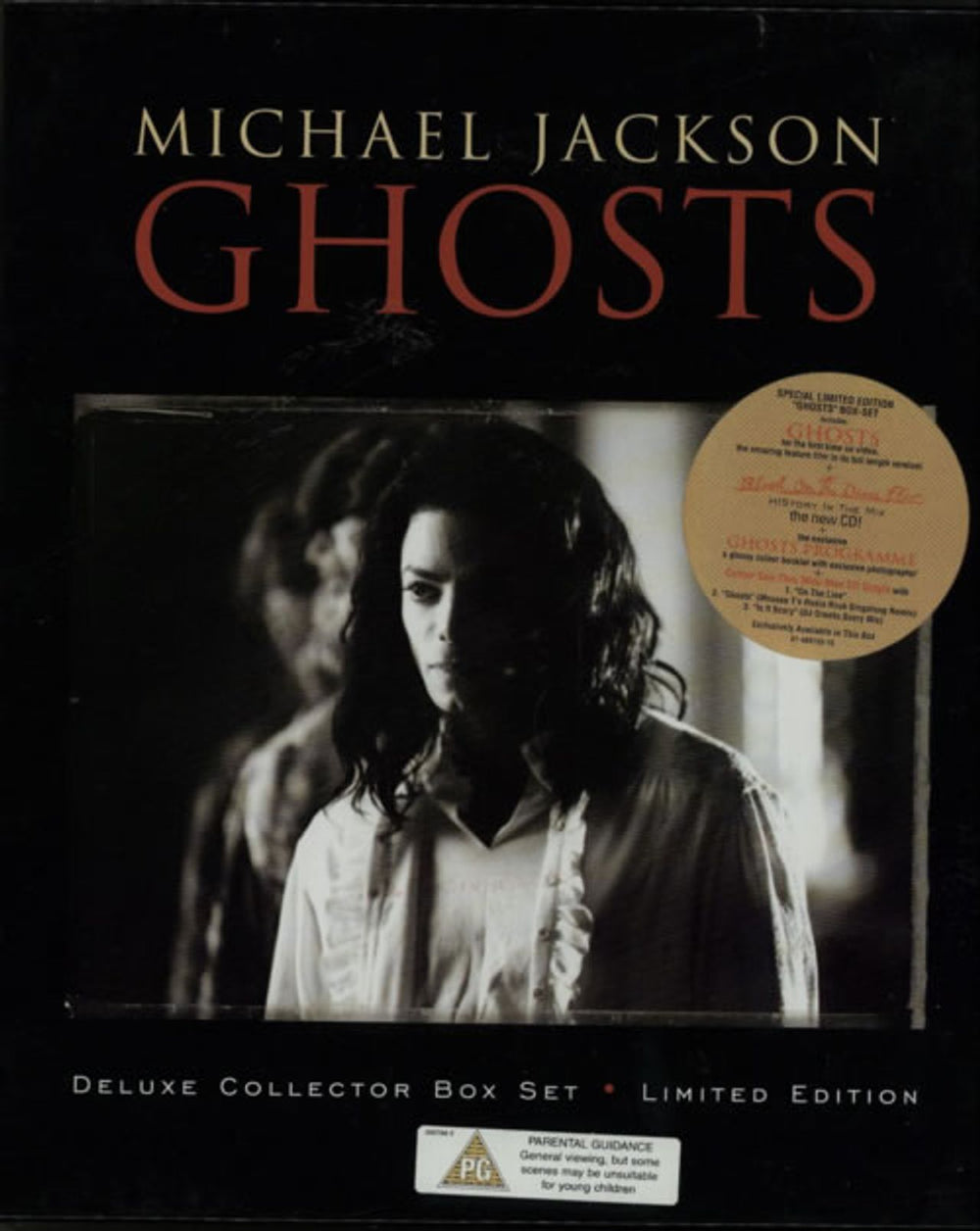 Michael Jackson Ghosts French box set EPC489155-2