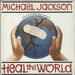 Michael Jackson Heal The World - Poster Sleeve UK 7" vinyl single (7 inch record / 45) 6584887