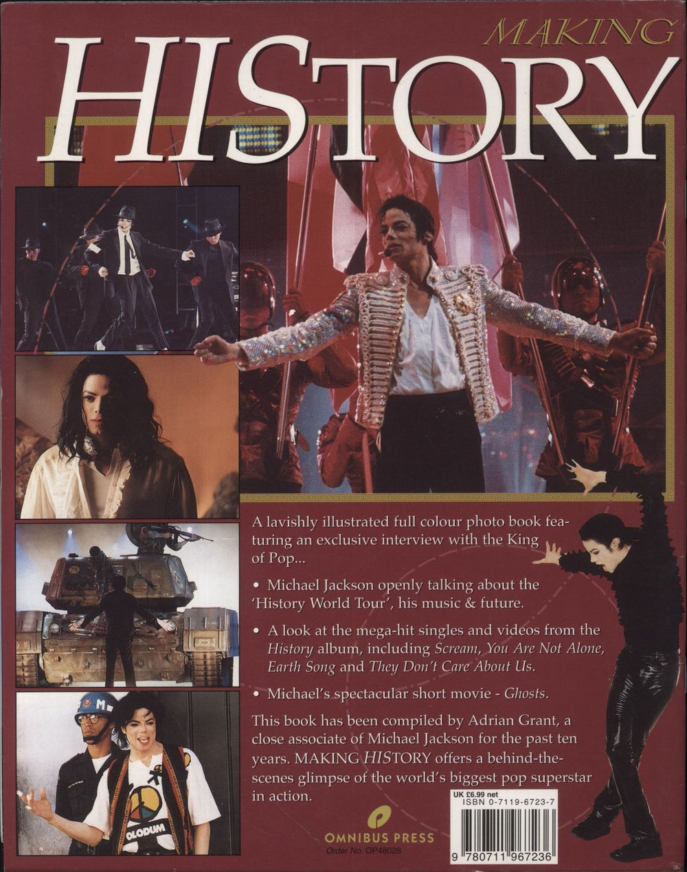 Michael Jackson Making History UK magazine
