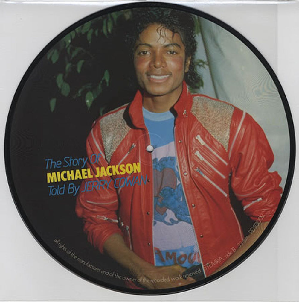 Michael Jackson The Story Of Michael Jackson Dutch picture disc LP (vinyl picture disc album) M-JPDTH04818