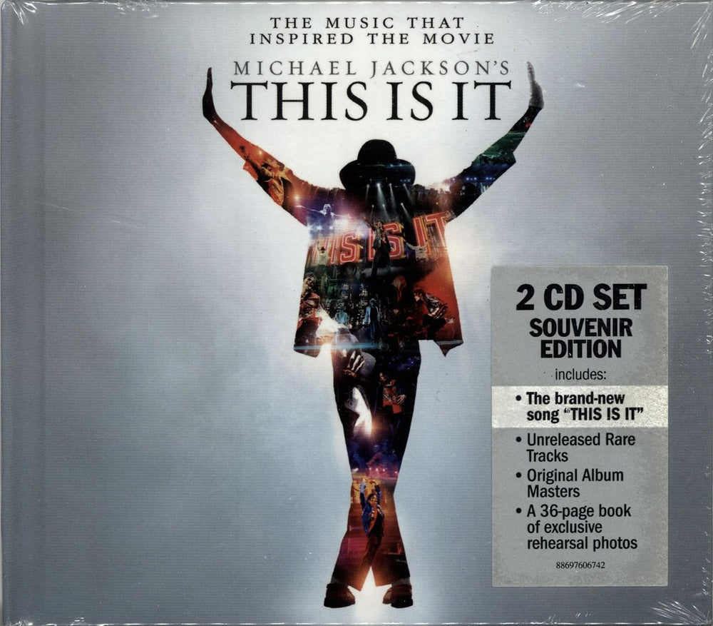 Michael Jackson This Is It - Sealed UK 2 CD album set (Double CD) 88697606742