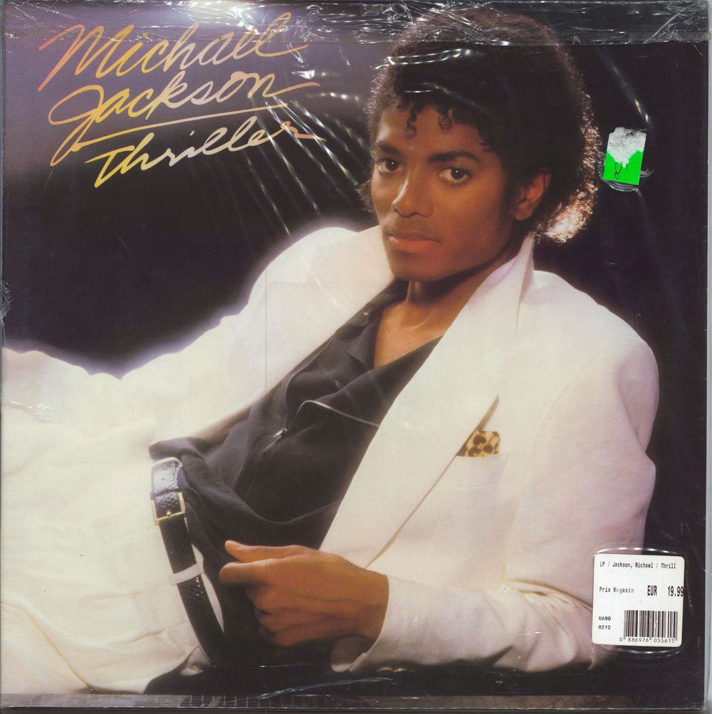 Michael Jackson Thriller - 180 Gram - EX UK vinyl LP album (LP record) MOVLP014