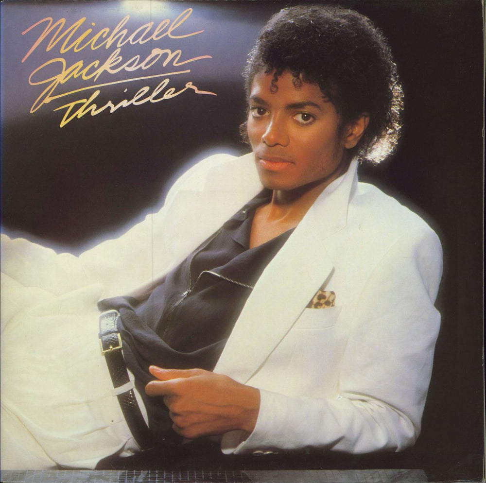 Michael Jackson Thriller Dutch vinyl LP album (LP record) 85930