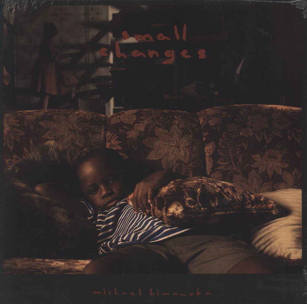 Michael Kiwanuka Small Changes: Webstore Exclusive - Blue Marbled Vinyl - Sealed UK vinyl LP album (LP record) 6590478