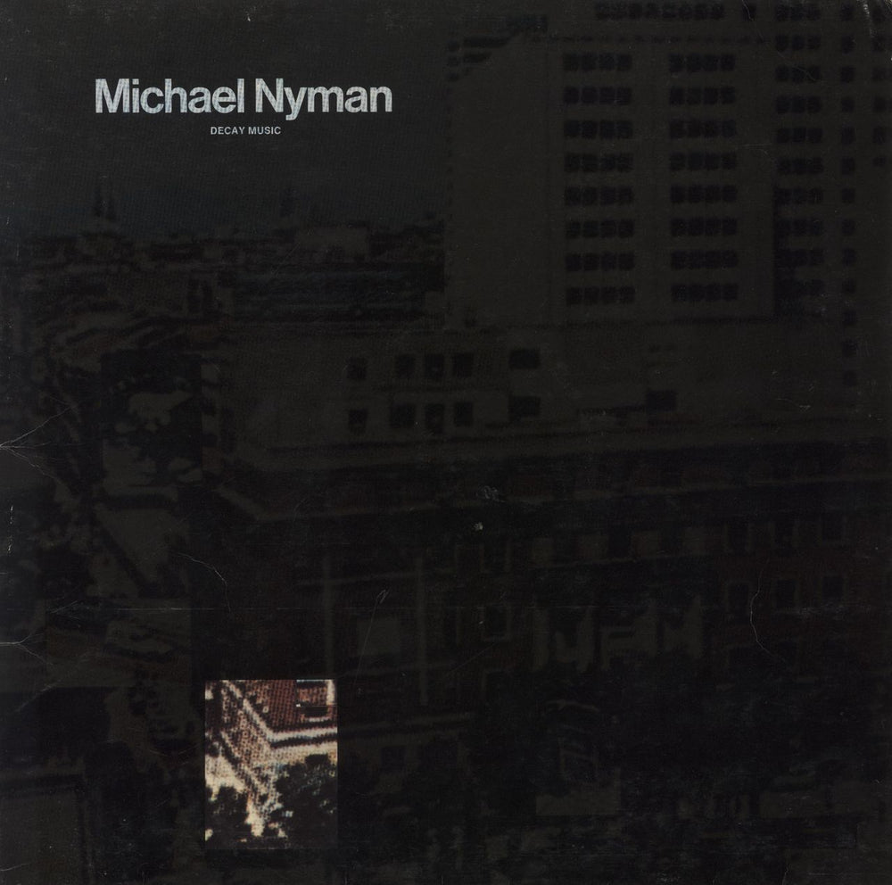 Michael Nyman Decay Music UK vinyl LP album (LP record) OBS6