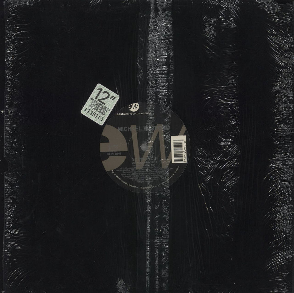 Michael Watford So Into You US 12" vinyl single (12 inch record / Maxi-single) 075679595003