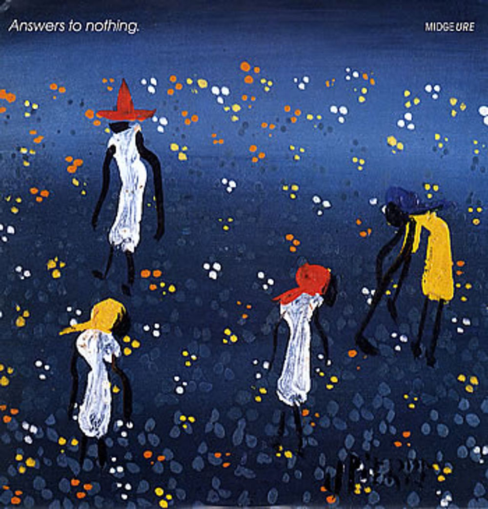 Midge Ure Answers To Nothing UK 12" vinyl single (12 inch record / Maxi-single) UREX5