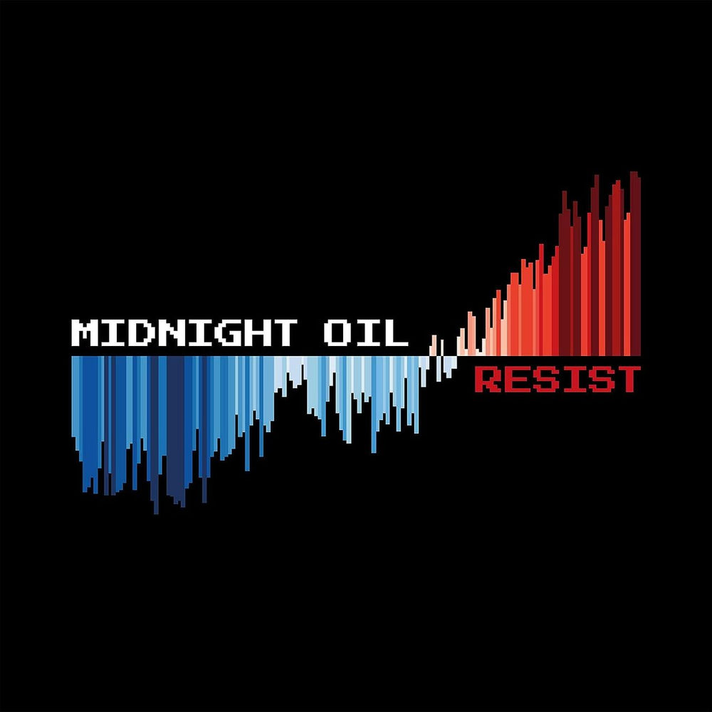 Midnight Oil Resist - Red Vinyl - Sealed UK 2-LP vinyl record set (Double LP Album) OIL2LRE819184