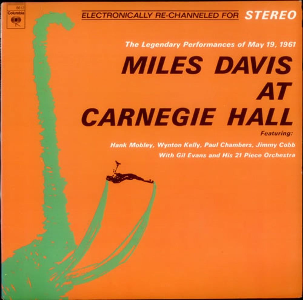 Miles Davis At Carnegie Hall - 80s US vinyl LP album (LP record) 8612