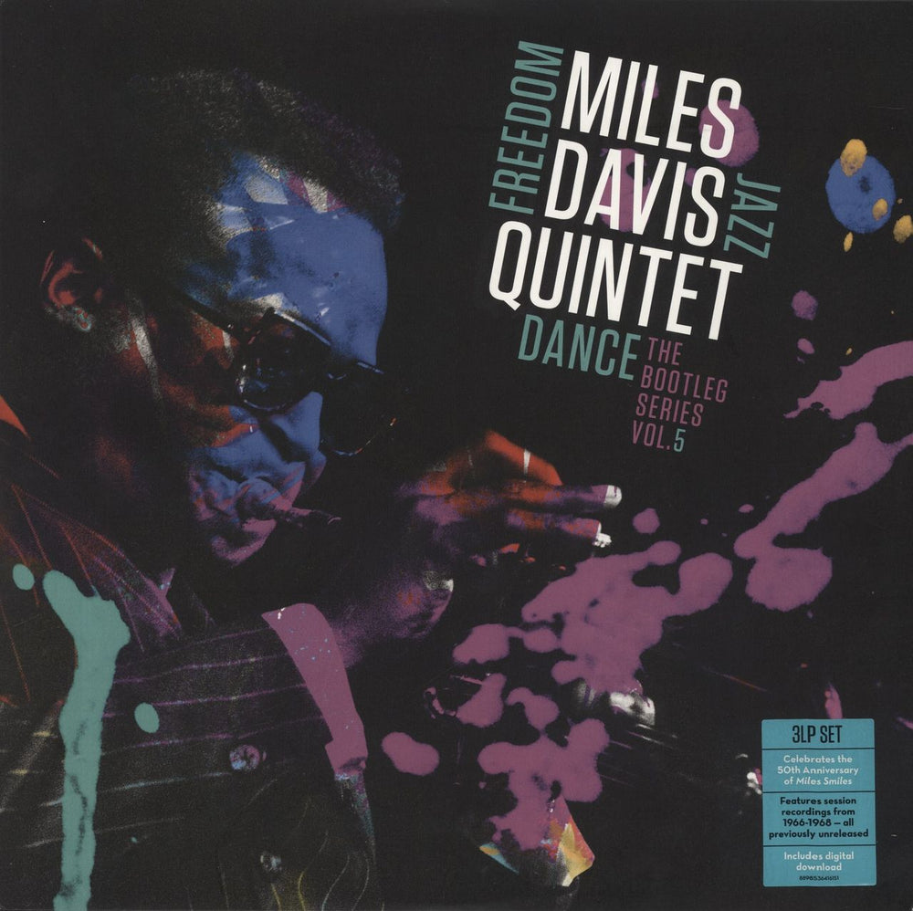 Miles Davis Freedom Jazz Dance | The Bootleg Series Vol. 5 UK 3-LP vinyl record set (Triple LP Album) 889853641611