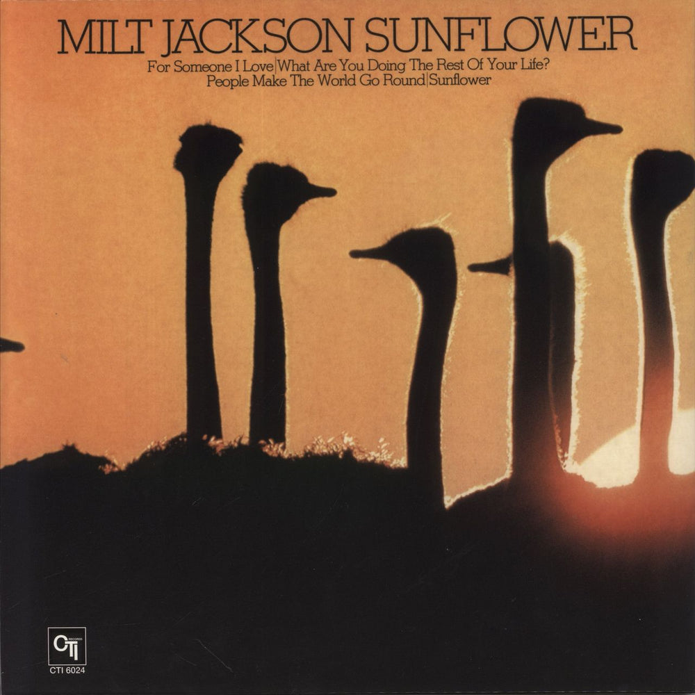 Milt Jackson Sunflower UK vinyl LP album (LP record)