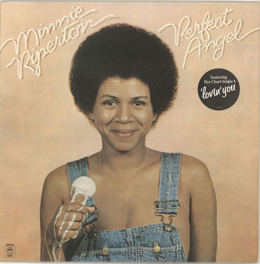 Minnie Riperton Perfect Angel - Stickered Sleeve UK vinyl LP album (LP record) EPC80426