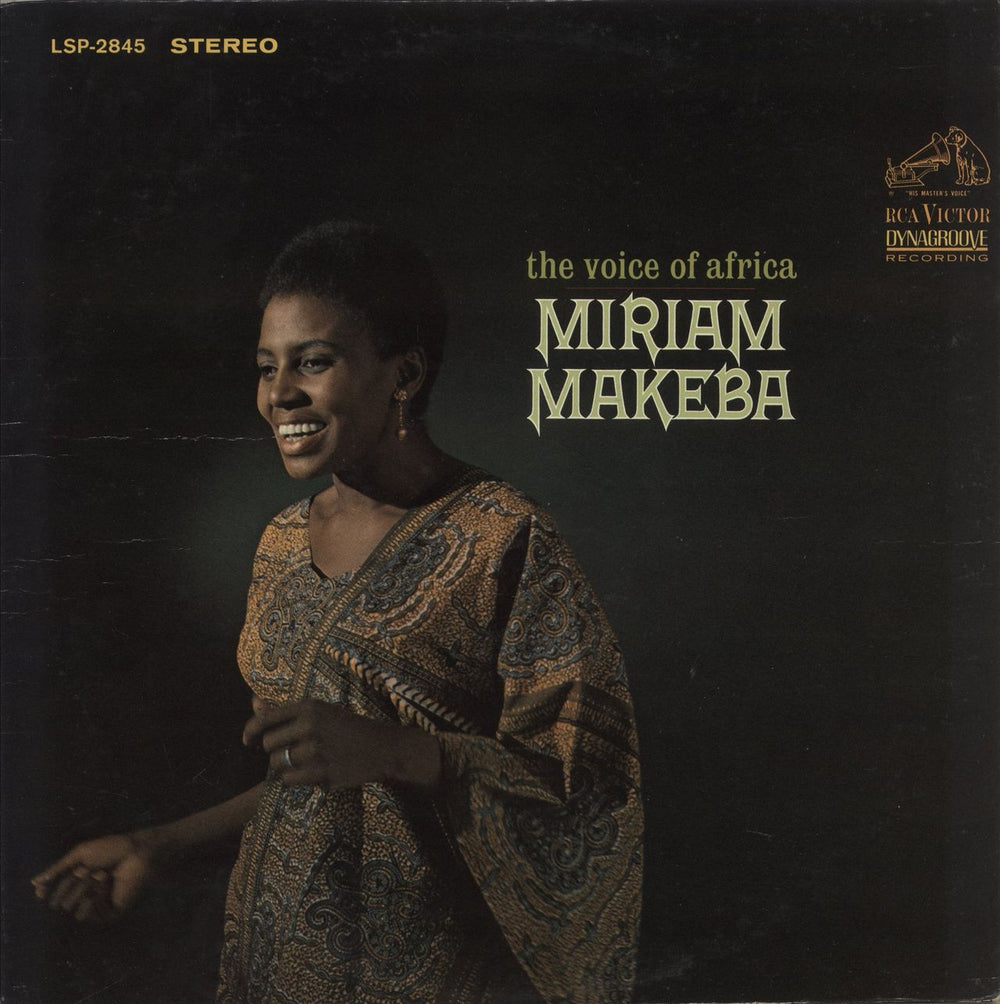 Miriam Makeba The Voice Of Africa US vinyl LP album (LP record) LSP-2845