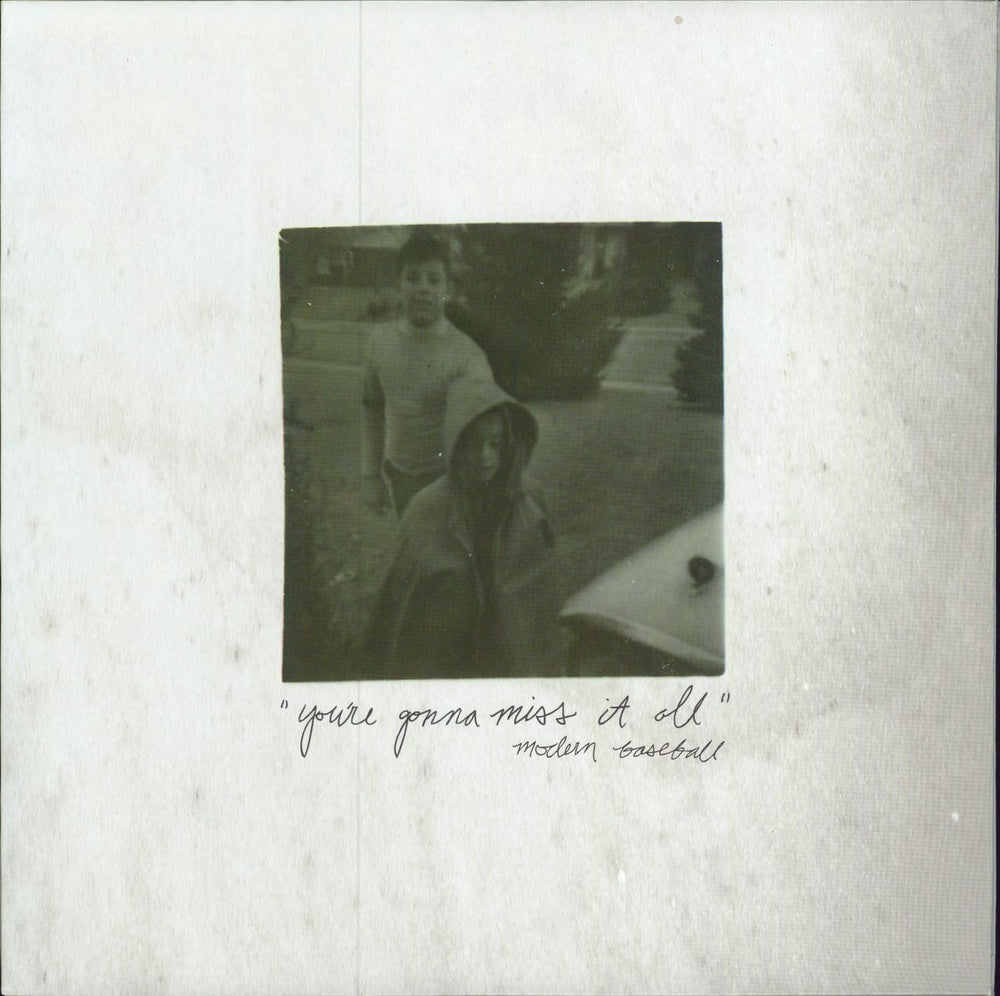 Modern Baseball You're Gonna Miss It All - Clear Vinyl US vinyl LP album (LP record) RFC096