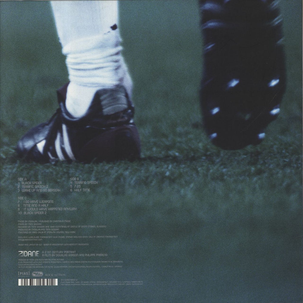 Mogwai Zidane: A 21st Century Portrait UK 2-LP vinyl record set (Double LP Album) 5413356456912