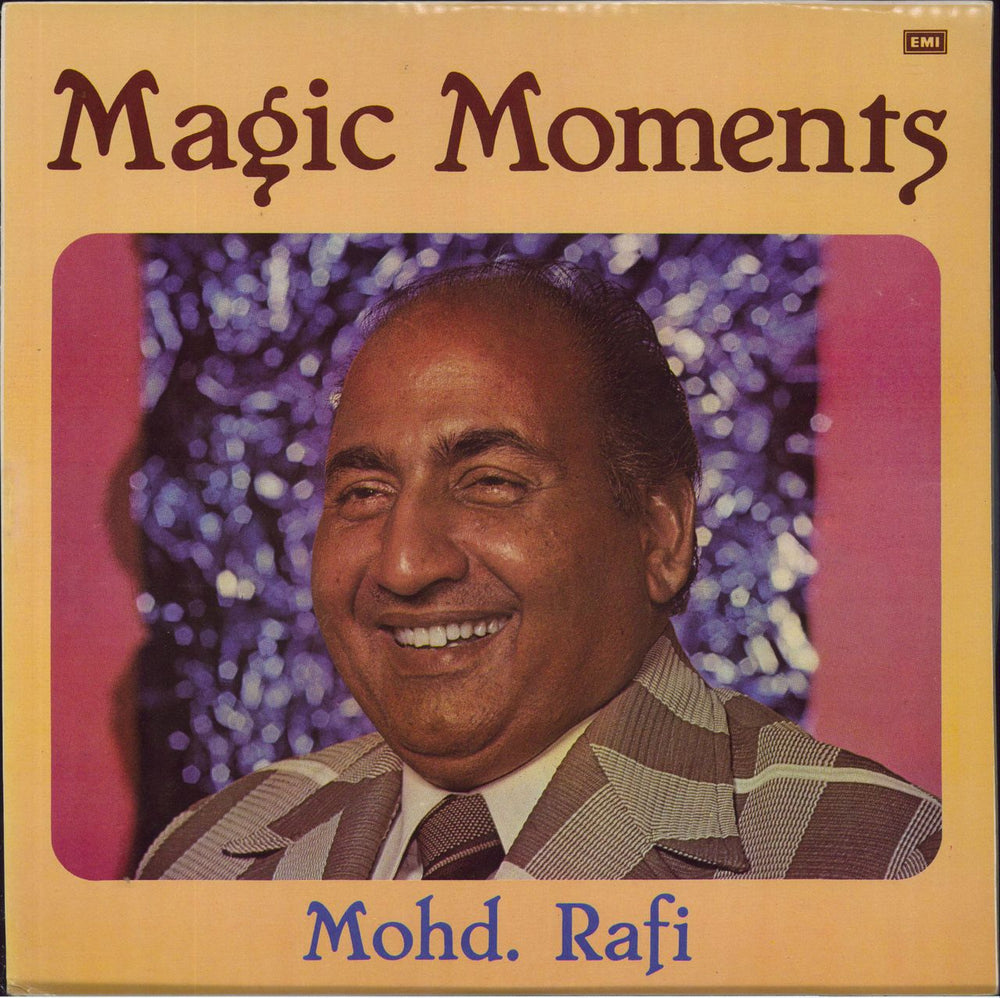 Mohammed Rafi Magic Moments Indian vinyl LP album (LP record) MFPE1046