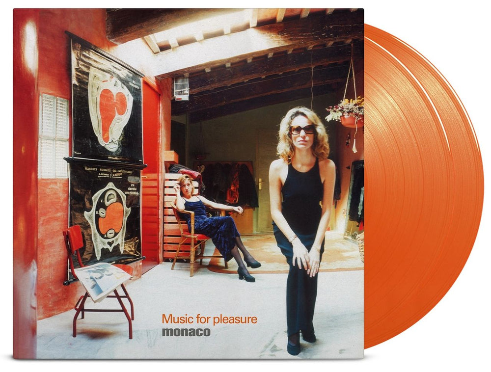 Monaco Music For Pleasure - Expanded Edition 180 Gram Orange Vinyl UK 2-LP vinyl record set (Double LP Album) MOVLP3753