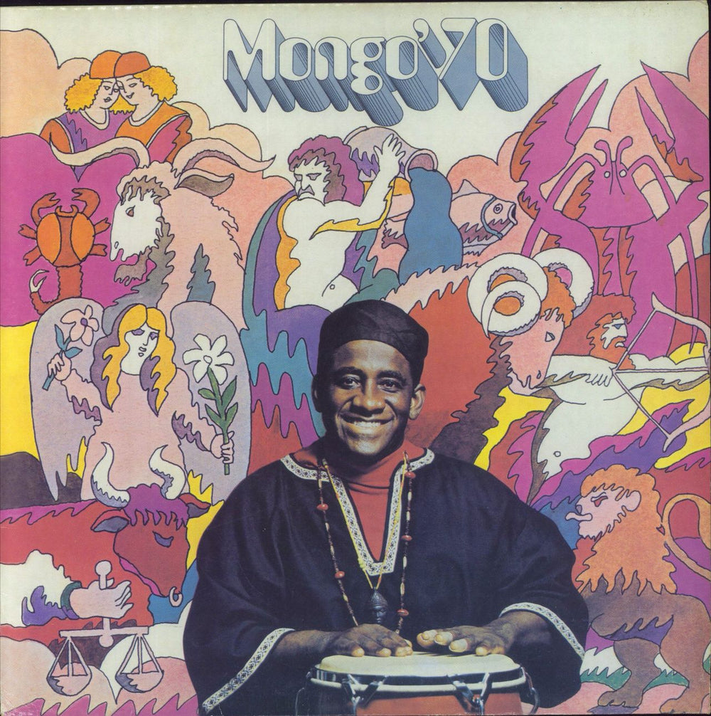 Mongo Santamaria Mongo '70 German vinyl LP album (LP record) 8122736341