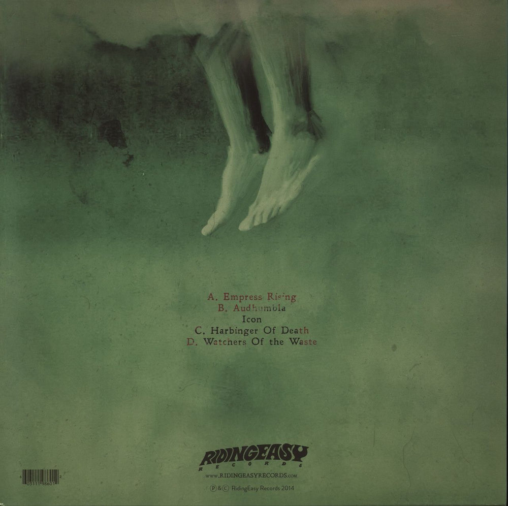 Monolord Empress Rising - Green Smoke Vinyl US 2-LP vinyl record set (Double LP Album) 603111986012