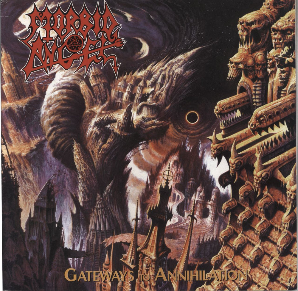Morbid Angel Gateways To Annihilation UK vinyl LP album (LP record) MOSH235LP