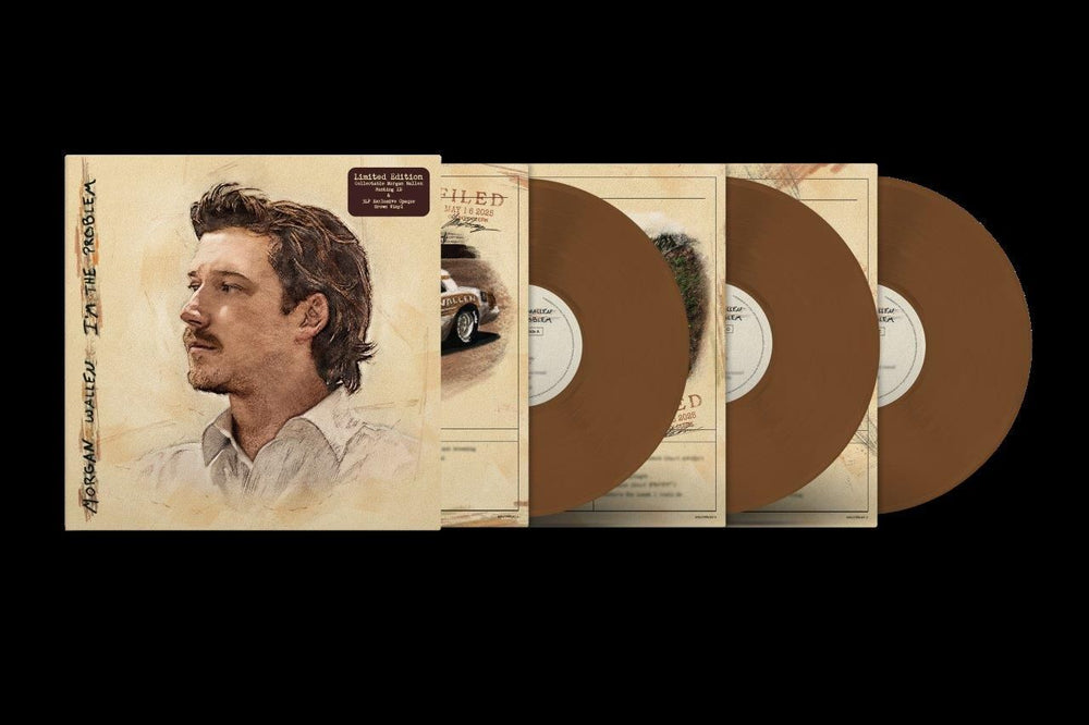 Morgan Wallen I'm The Probem - Opaque Brown Vinyl | Indie Exclusive Edition - Sealed UK 3-LP vinyl record set (Triple LP Album) 7588637