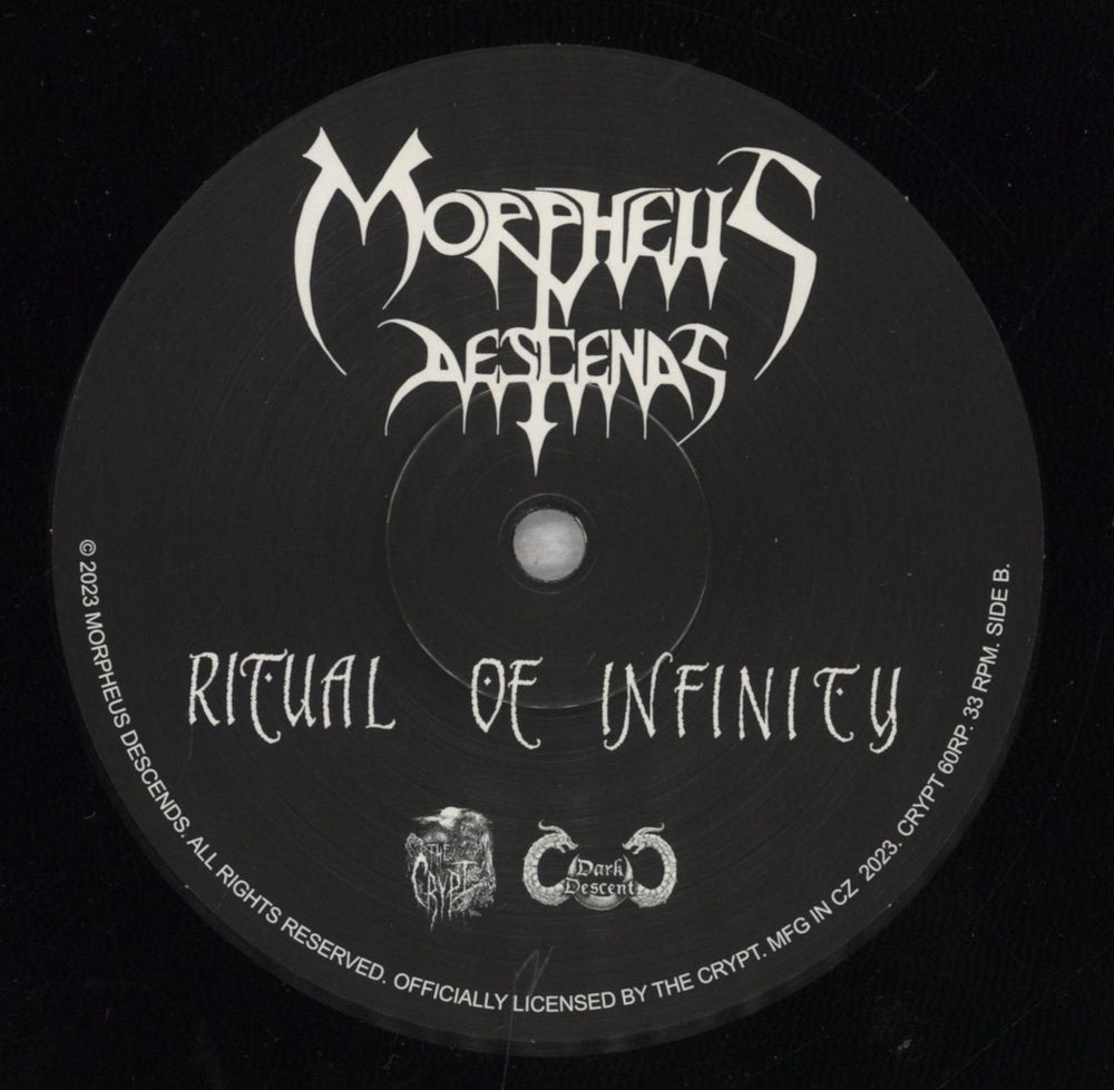 Morpheus Descends Ritual Of Infinity US vinyl LP album (LP record) 7XRLPRI839970