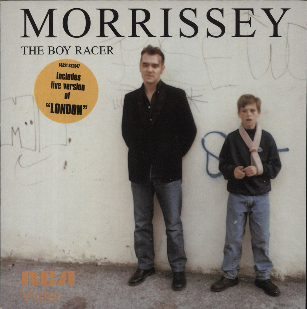 Morrissey The Boy Racer UK 7" vinyl single (7 inch record / 45) 74321332947