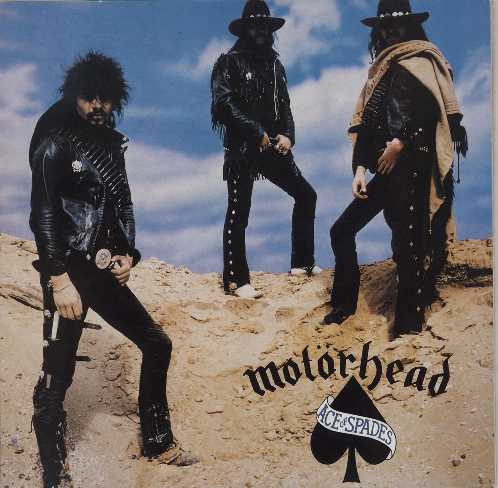 Motorhead Ace Of Spades - 180gram UK vinyl LP album (LP record) BMGRM029LP