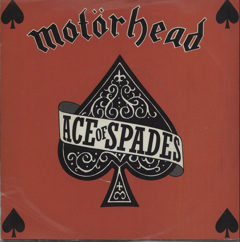 Motorhead Ace Of Spades - 4prong UK 7" vinyl single (7 inch record / 45) BRO106