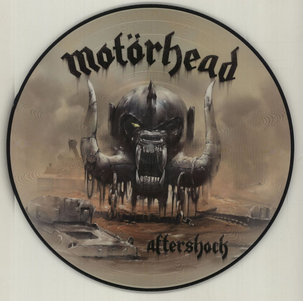 Motorhead Aftershock - Sealed German picture disc LP (vinyl picture disc album) MOTPDAF687096