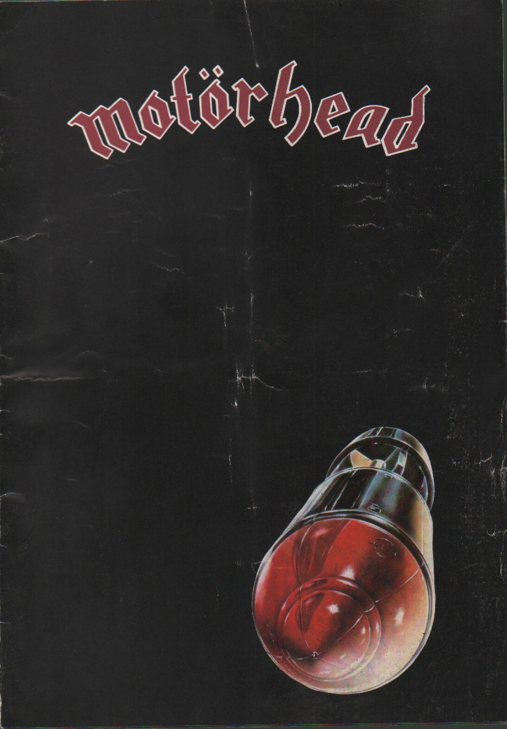 Motorhead Bomber UK tour programme TOUR PROGRAMME