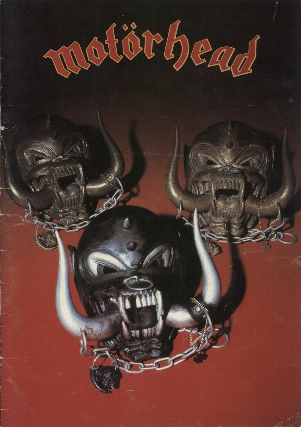 Motorhead Iron Fist + Ticket Stub UK tour programme PROGRAMME + STUB