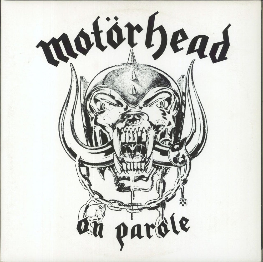 Motorhead On Parole - 180gm - Red Vinyl UK 2-LP vinyl record set (Double LP Album) BOBV166LP