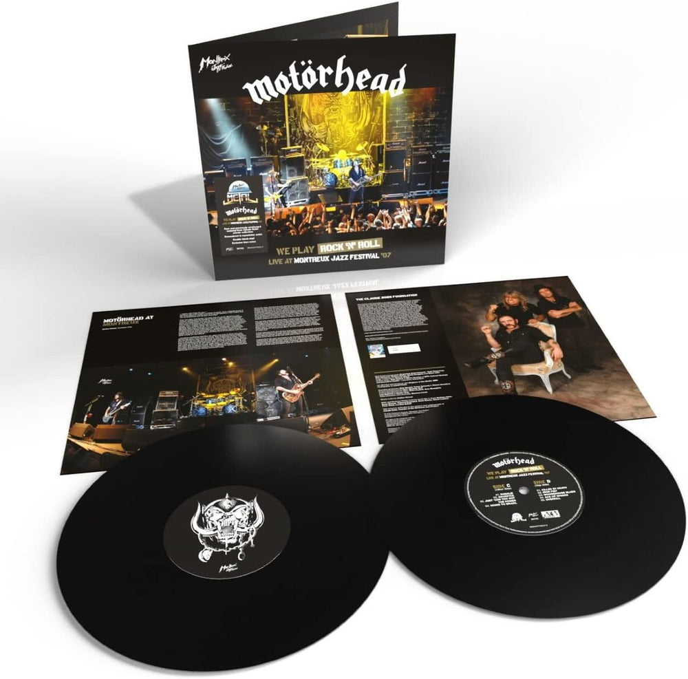 Motorhead We Play Rock 'N' Roll Live At Montreux Jazz Festival '07 - Sealed UK 2-LP vinyl record set (Double LP Album) BMGCAT792DLP