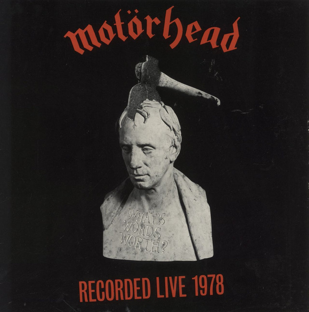 Motorhead What's Words Worth? - VG UK vinyl LP album (LP record)