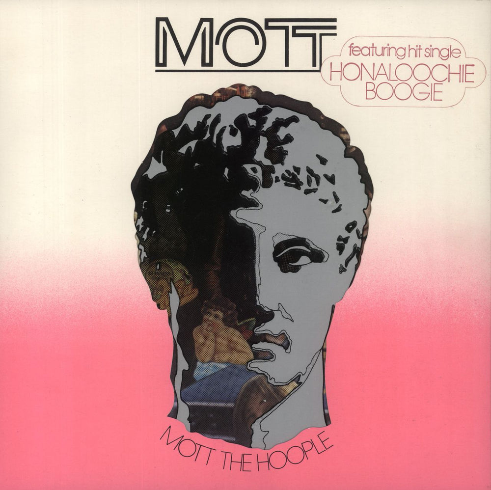 Mott The Hoople Mott - 1st + Inner - Stickered UK vinyl LP album (LP record) 69038