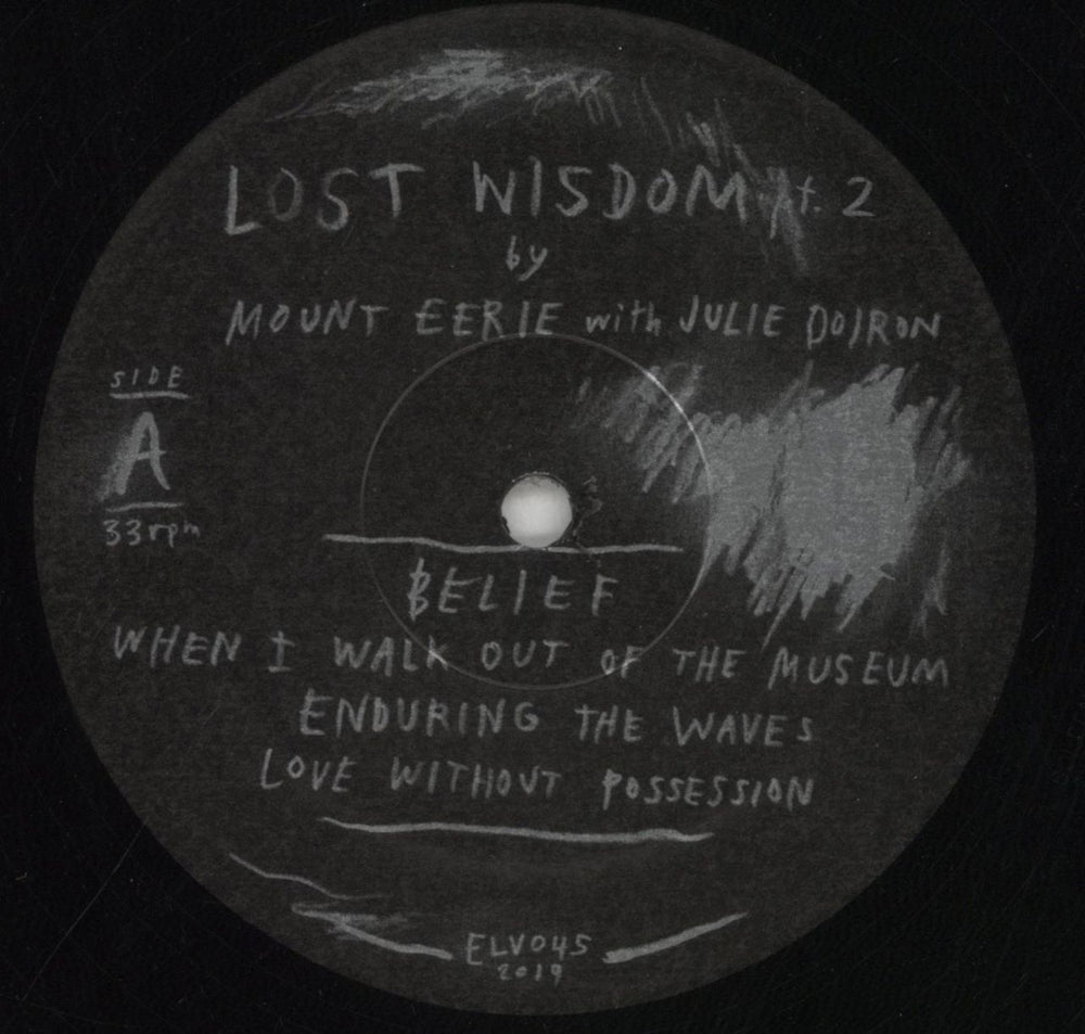 Mount Eerie Lost Wisdom Pt. 2 US vinyl LP album (LP record) 8O0LPLO850189