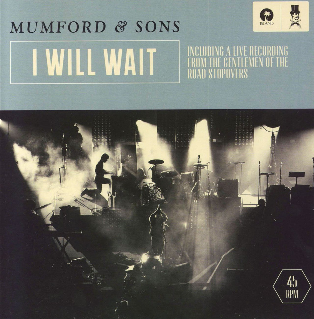 Mumford & Sons I Will Wait UK 7" vinyl single (7 inch record / 45) 3716215