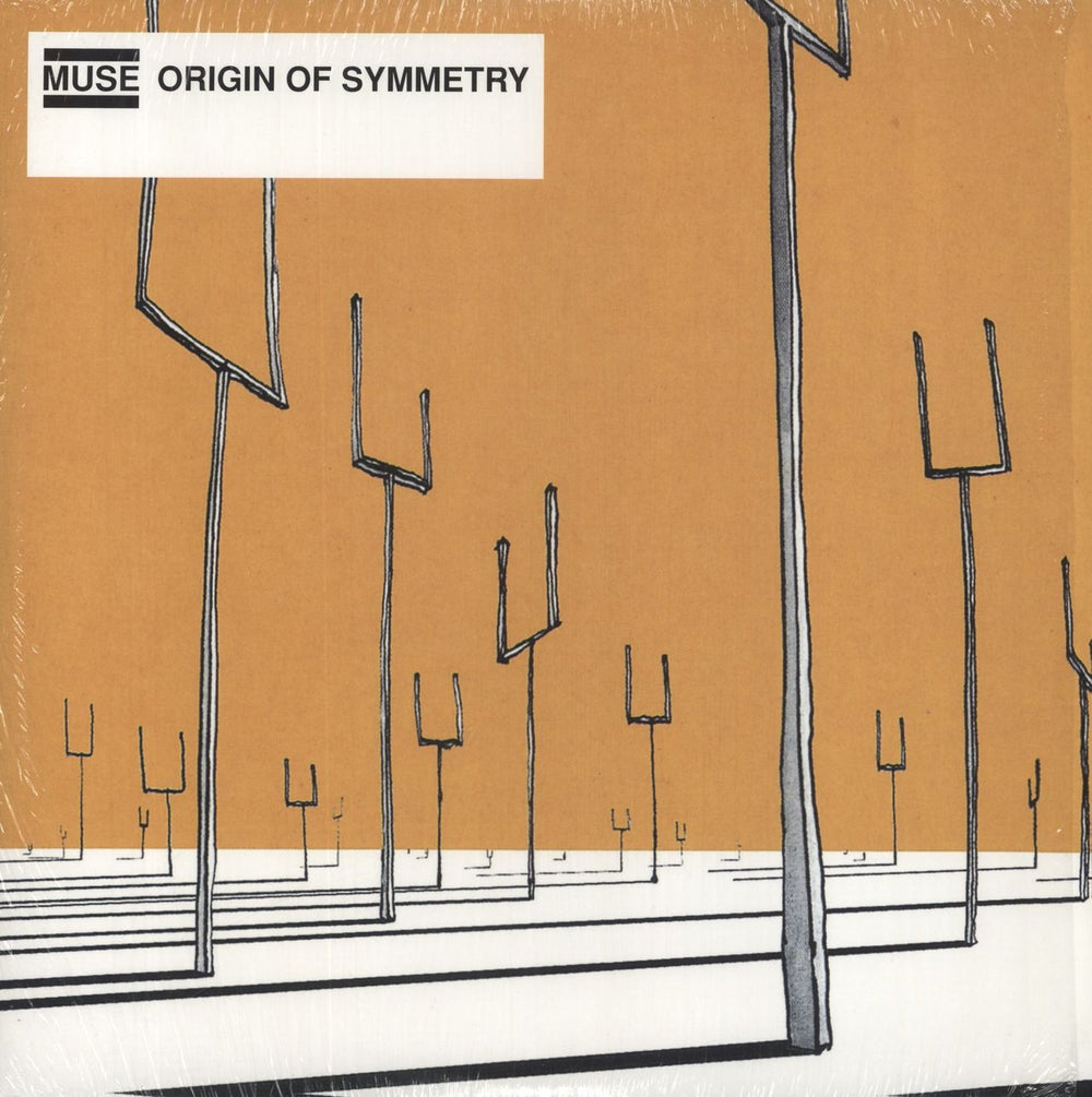 Muse Origin Of Symmetry - 180gm UK 2-LP vinyl record set (Double LP Album) 0825646909452